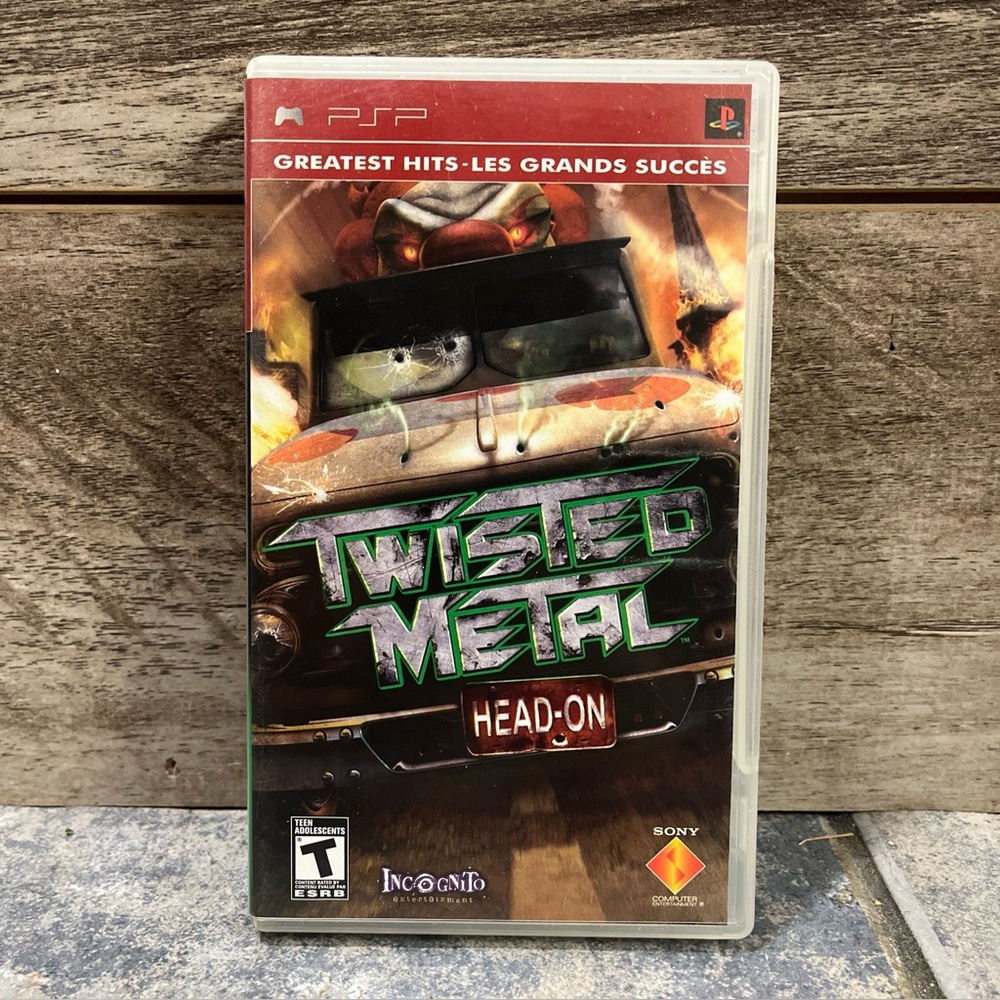 5 for $60 twisted metal head on psp game